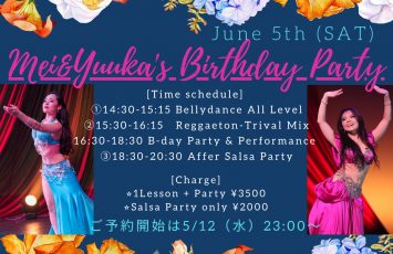 ♪Mei & Yuuka’s Birthday Party♪